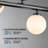 16-Light Mid Century Modern Chandelier: 40" Black Linear Sputnik Chandeliers - Milk White Glass Globe Dining Room Light Fixture - Long Modern Pendant Chandelier for Living Room Kitchen Island Table