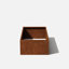 Jardinière carrée 13 po Corten Steel Series H-58406436