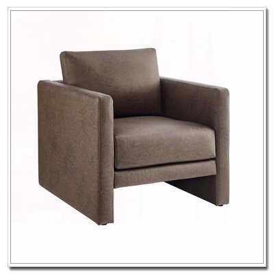 Fauteuil d'appoint en similicuir