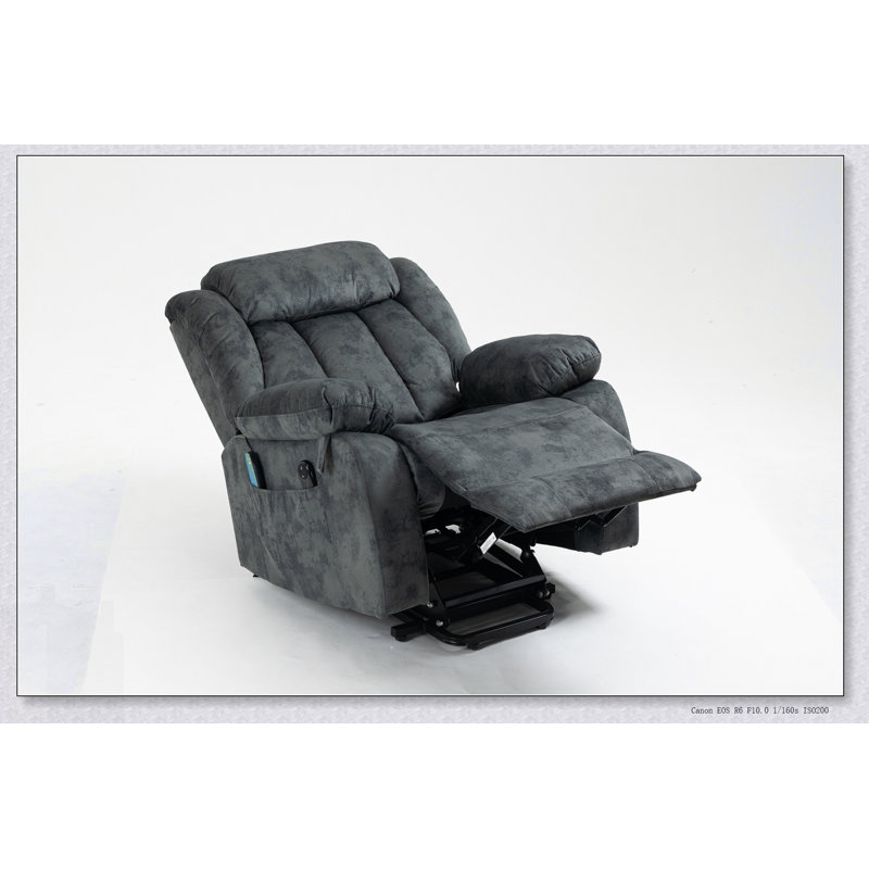 Fauteuil inclinable électrique Power pour personnes âgées avec 10 modes de massage et chauffage lombaire, meubles de salon