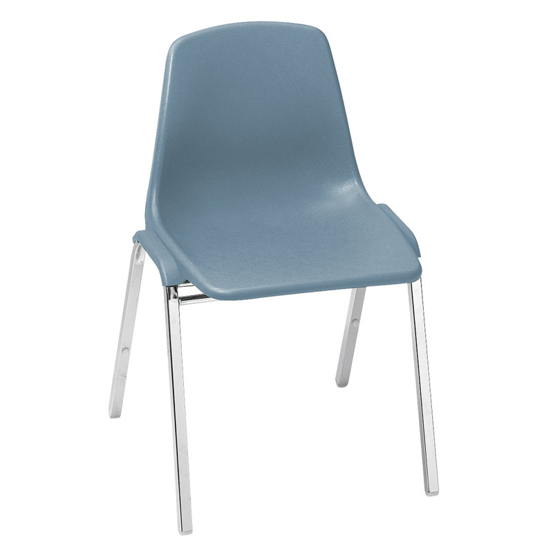 Chaise empilable NPS 8100 Series, Bleu ardoise