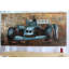 3D Formula 1 Racing Car Wall Art FedEx Early 2000s Inspired 79" x 2" x 40"H