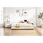 Lit de jour moderne en velours multifonctionnel avec couchette, grille coulissante en losange, pour la chambre à coucher, décoration tapissier sans sommier requis, chambre d'amis, structure en métal-133254128