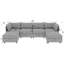 Canapé modulaire modulaire, siège convertible avec rangement, canapé-lit modulaire, combinaisons modulaires flexibles en tissu pour le salon-642976045