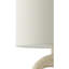 Jordie 1-Light Resin Table Lamp with Linen Drum Shade-689815579