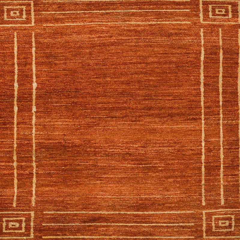 Abstract Indoor Rug, Square 5'