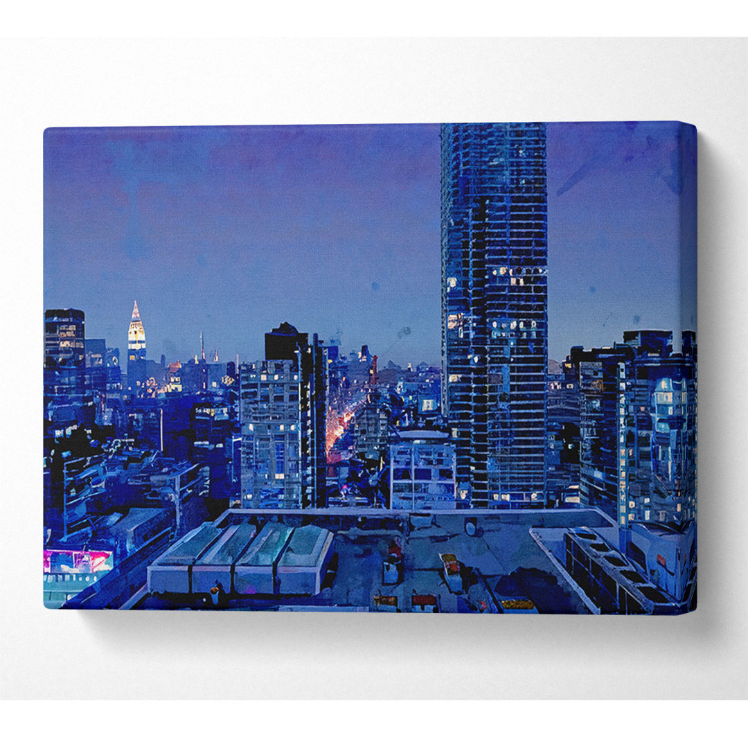 Nyc Empire State Building in der Ferne - Druck