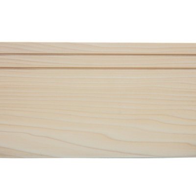 Ornamental Mouldings 4687 in. D x 3.5 in. W x 92 in. L Unfinished Poplar Wood Tova Casing Moulding