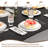 Dining Table for 6-8 People, 70.9"/78.7" Rectangular Table with Wave Irregular Edge, 15mm Thick MDF Top, Sturdy Metal Frame, Waterproof & Scratch-Resistant, Versatile for Dining Room, Kitchen, Office-1764082737-1776867257