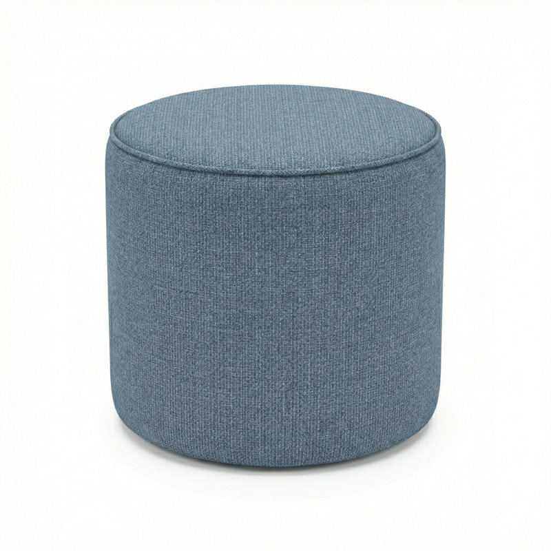 Pouf rond 18 "Lily Gardens, En jean