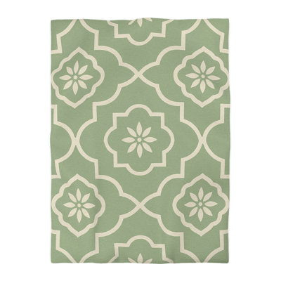 Microfiber Duvet Cover Boho Style, Design 32