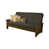 Polyester lin gris anthracite