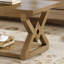 Pedestal Coffee Table with Storage