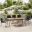 Lotoya Rectangular Wicker Outdoor Dining Table , 190cm cm W 90cm cm D-1095385541-1130275495