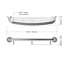  Tablette de shampooing 24 "+ barre d'appui en noir mat-120287607-135867885