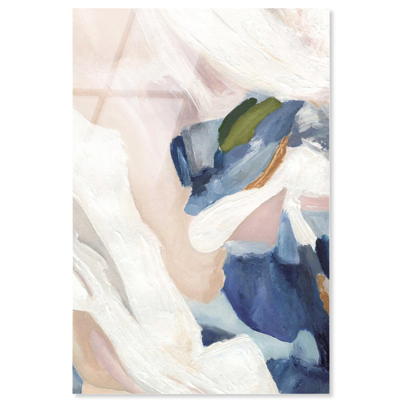 Décor pastel à imprimé acrylique «Early Reflections» par Art Remedy, H 15 po x l 10 po
