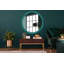 Huldar Glass Flat Wall Mirror