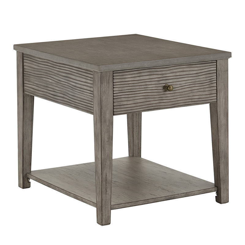 Ihan End Table with Storage