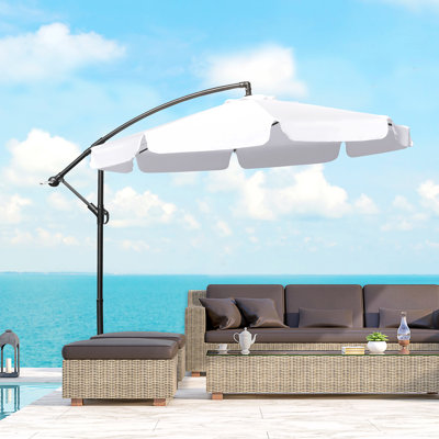 Parasol en porte-à-faux 104,4 po Hemion