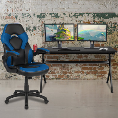 Ensemble de bureau et chaise de jeu Bridesdale