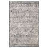 Abstract Three Hundred Forty Area Rug In Ivory / Charcoal