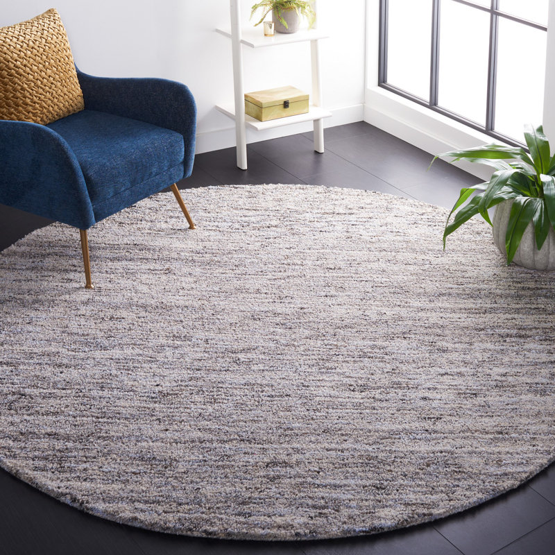 Iain Hand Tufted Performance Rug, Round 7'