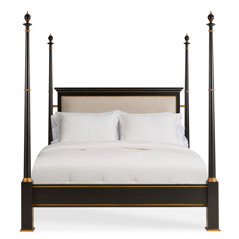 Monarch Linen Four Poster Bed