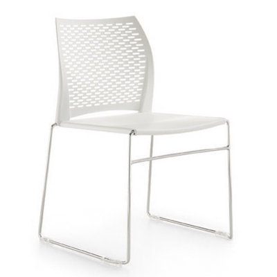 Chaise d'invité à traîneau réseau