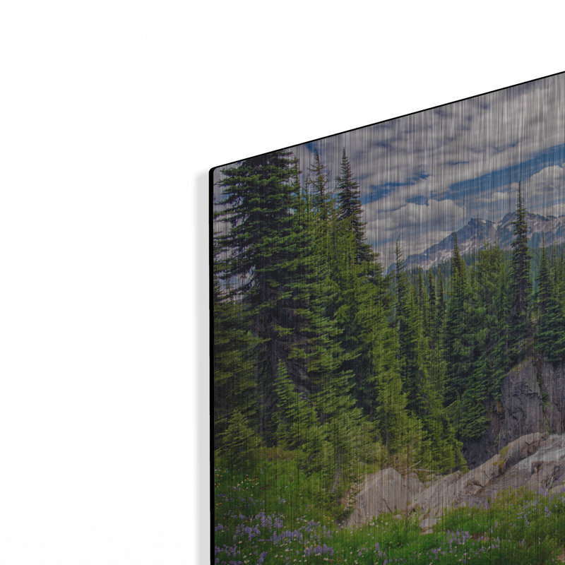 «Spring In Paradise» par Rick Berk, art mural en métal, H 16 po x l 24 po