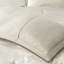 Édredon 7 pièces pour grand lit, taupe / brun, literie complémentaire à coussins décoratifs, grand lit en taupe / brun, collection de literie neutre, ruban complexe,