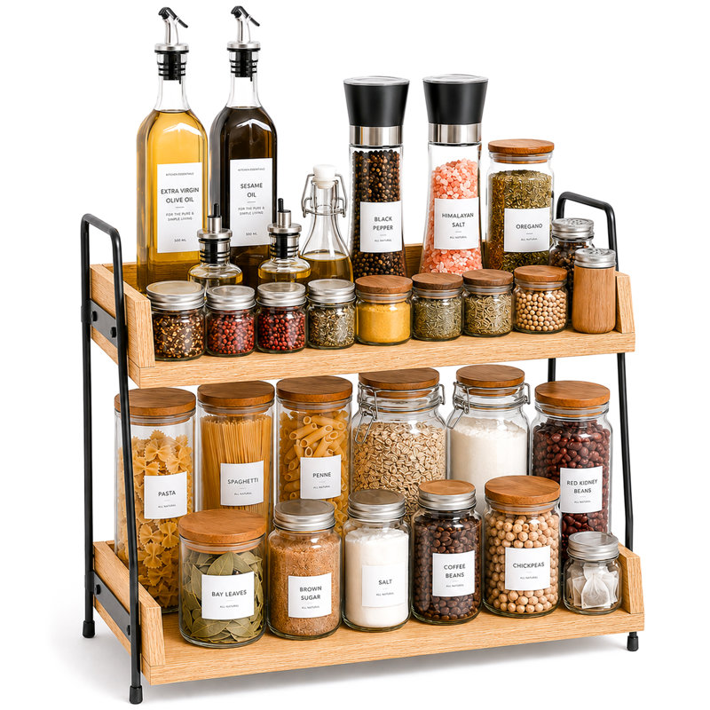 Freestanding Spice Rack