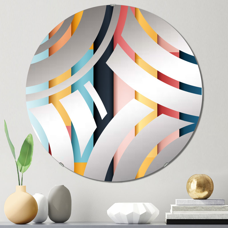 Miroir décoratif Sazur, 23,6 po x 23,6 po