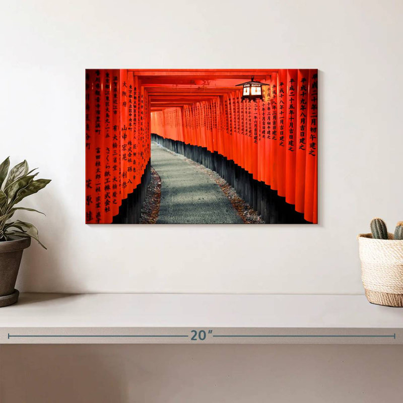 Colonnes Ravi Fushimi Inari, H 8 po x l 12 po