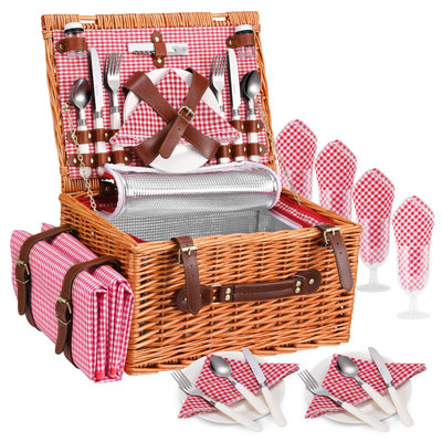 Wicker Picnic Basket