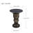Black Leopard Pedestal Side Table