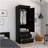 Wenge 2-Drawer Armoire-56647257