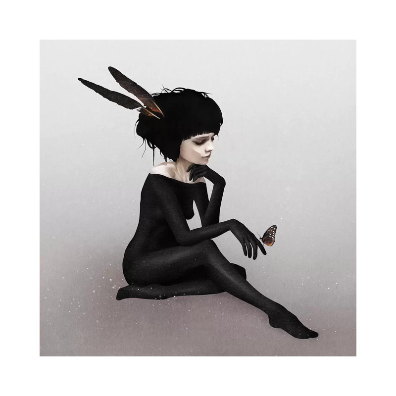 Here Before by Ruben Ireland - Wrapped Canvas Print, 93.98 cm H x 93.98 cm W