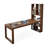 Light-walnut Rectangular Solid Wood desk-1705967455