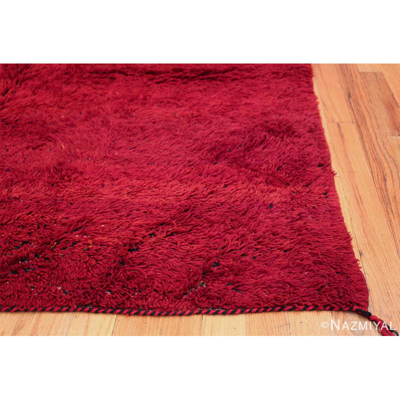 Moroccan One-of-a-Kind Rectangle 6'7" X 11' Hand Knotted Area Rug