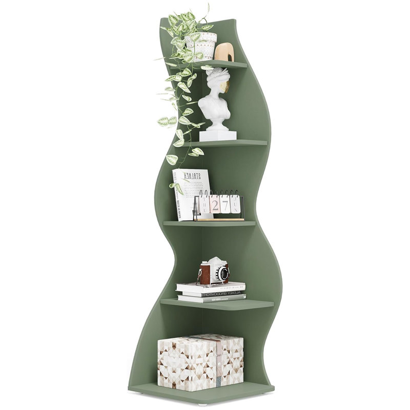 Support pour plante à 5 niveaux, Vert sauge
