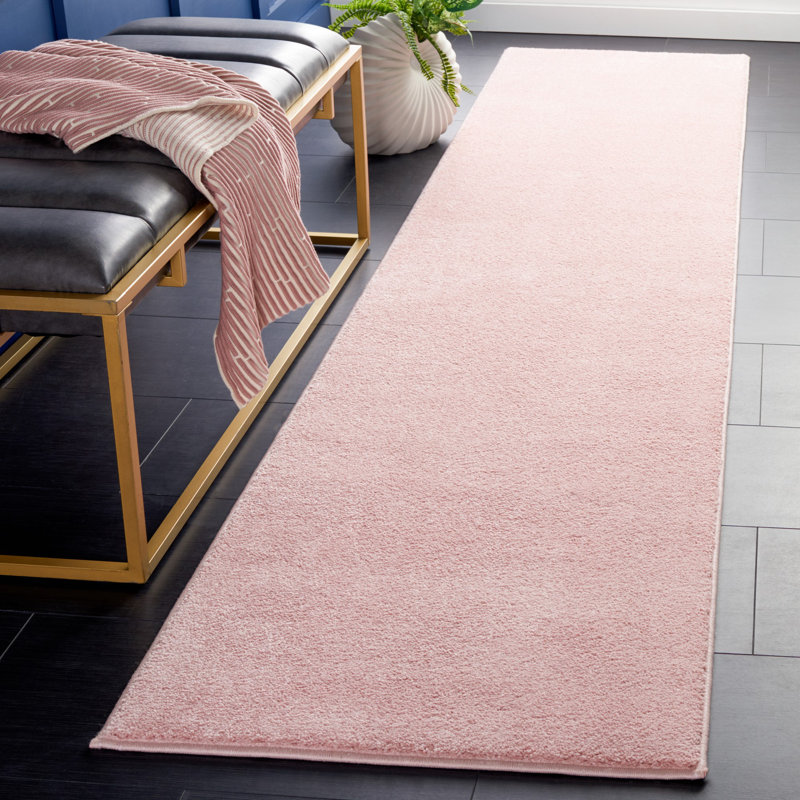 Tapis de couleur unie à motif dakarion et performance 300, Tapis de couloir 2 pi 2 po x 10 pi