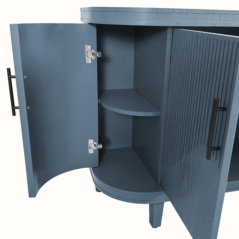 47.24'' Console Table, Blue