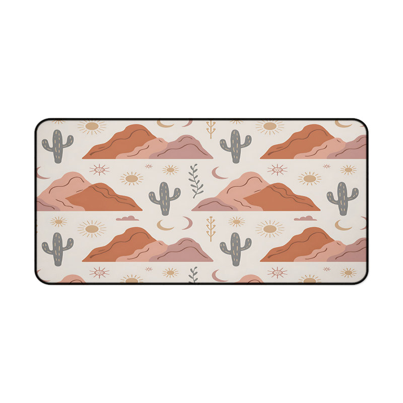 Polyester Desk Pad, 14.4x12.1