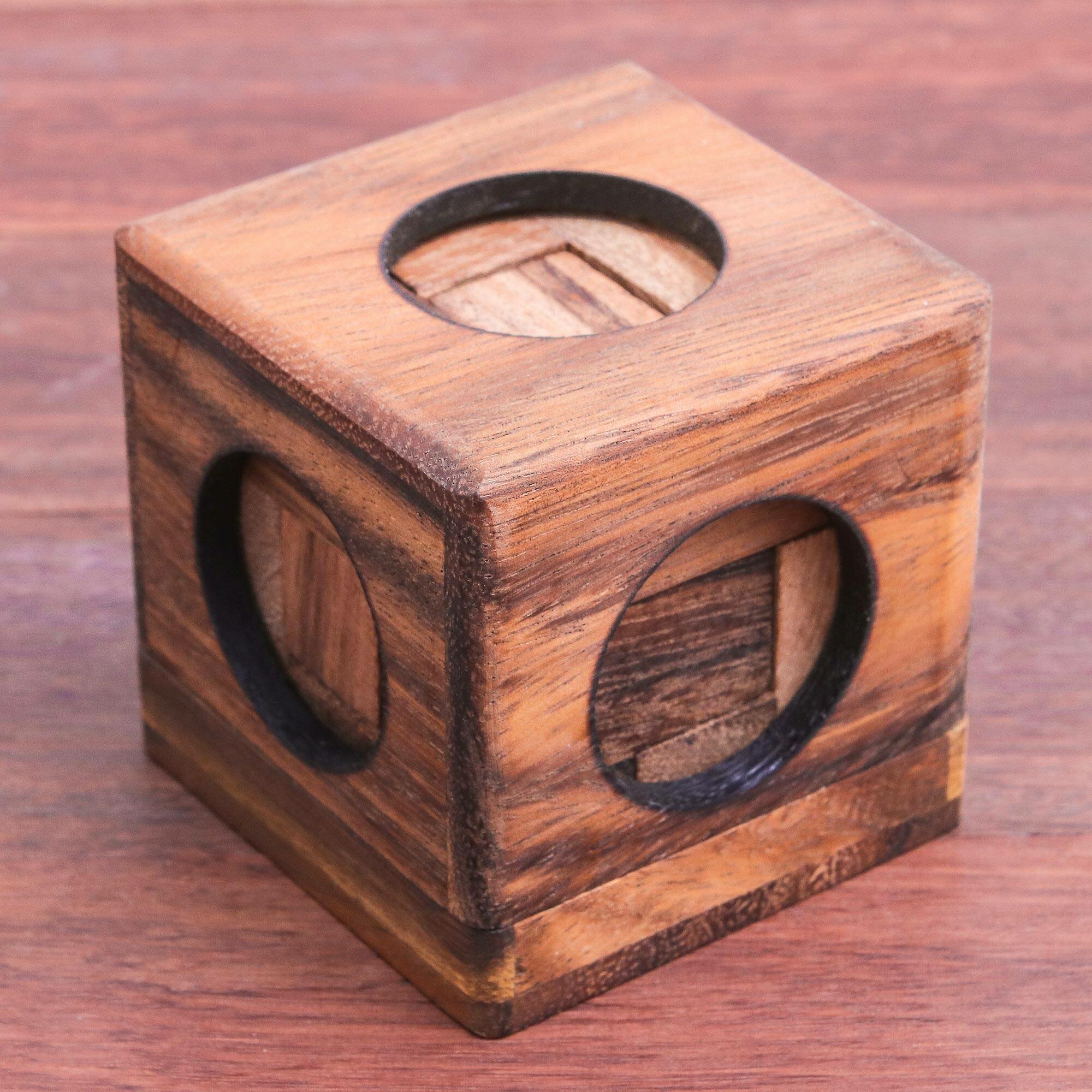 Wooden Cube Puzzle