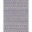 Tapis intérieur / extérieur gris clair Jaylah Southwestern-947103697
