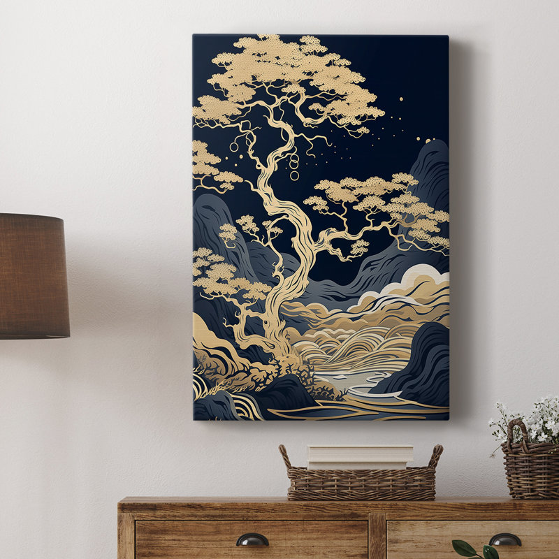 LANDSCAPES Series CCIII -Custom Wrapped Gallery Cavas, 18" H x 12" W