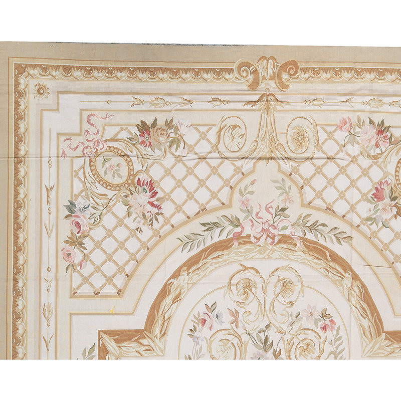 Aubusson Renaissance One-of-a-Kind 9'11" X 14'1" Hand Knotted Area Rug