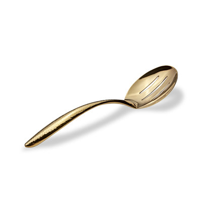 Cuillère de service rainurée