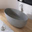  Baignoire de trempage autoportante 63 po. X 31 po. Terrazzo