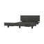 Koura Bed Base with Headboard-424115205-424115204